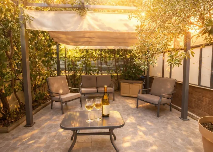 Giardino Lussemburgo, Elegante e confortevole appartamento tra Mondello e il centro storico di Palermo